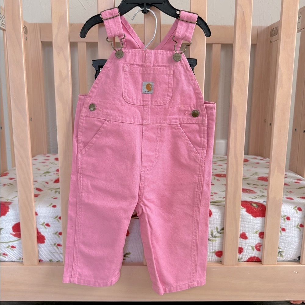 Carhartt Kids Pink Overalls